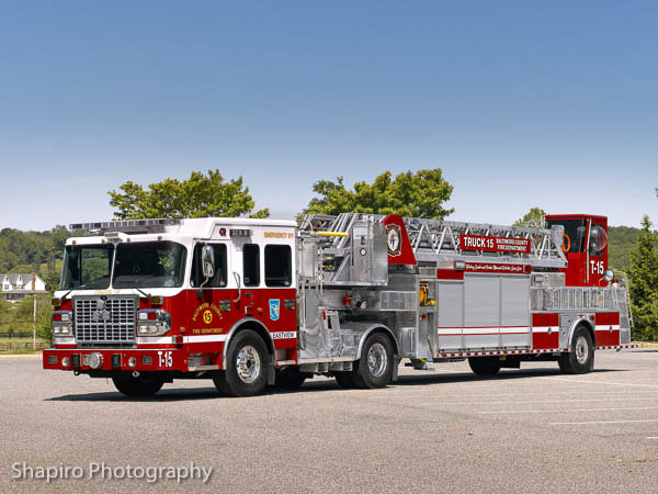 Baltimore County Fire Department Truck 15 Rosenbauer America TDA Providence VFC Truck 29